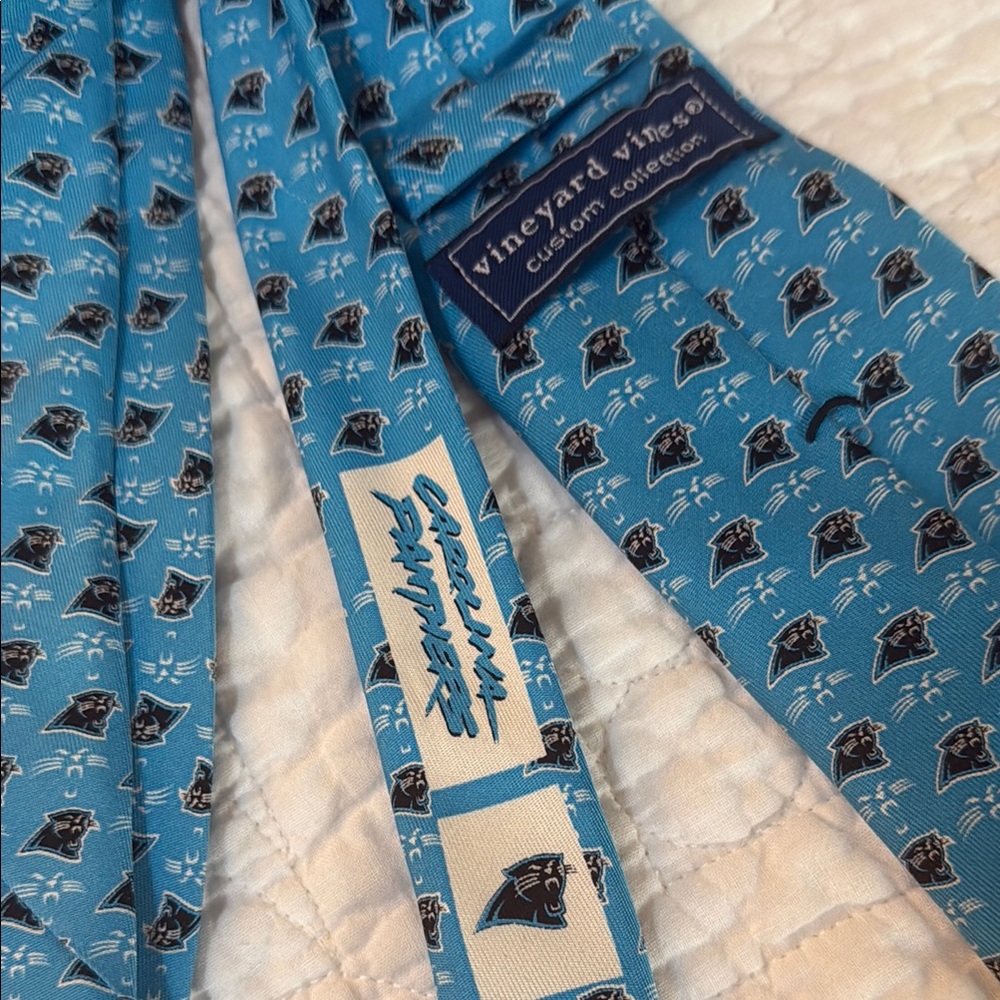 Carolina Panthers / Vineyard Vines boys tie
